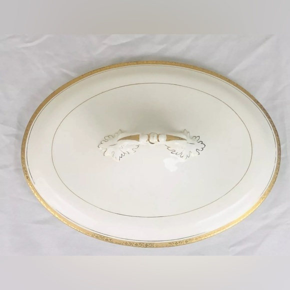 John Maddock & Sons Ltd Royal Vitreous England Covered Serving Dish MAD71 - Picture 3 of 9